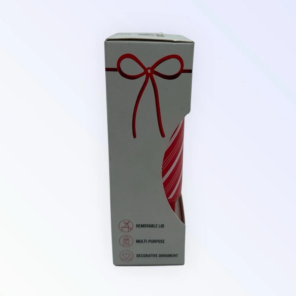 Stanley Ornament Keychain Candy Cane Twist‎ Limited Holiday Collection